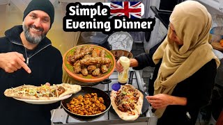 Mutton Seekh Kebab On Naan  Evening Dinner For Family  Desi Jatt Uk 🇬🇧 [upl. by Anigal]