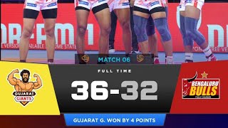 Bengaluru Bulls vs Gujarat Giants Highlights 2024  PKL 11 Highlights Bulls vs Gujarat Today Match [upl. by Eicyaj89]