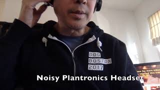 Plantronics Voyager Focus UC Headset Sound Test [upl. by Htiekel]