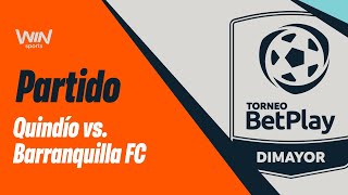 DEPORTES QUINDÍO VS BARRANQUILLA FC  TORNEO BETPLAY DIMAYOR 20242  FECHA 10 [upl. by Ylrak974]