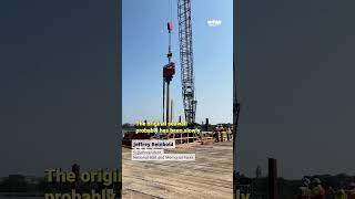 Construction starts on Washington DC’s Tidal Basin sea wall [upl. by Acinnod994]