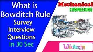 What is Bowditch rule  Survey Interview Questions  Civil engineering Interview Questions [upl. by Sire]