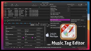 Music Tag Editor for Mac 2022  Interface amp Workspace Quick View [upl. by Adnoluy]