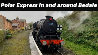 WR’s Polar Express at Bedale and Crakehall Featuring 47701 and 45407 121123 [upl. by Lurlene]