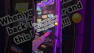 When you get Back to Back Top Dollar and this happens slots slot casino jackpot gambling [upl. by Lamrouex]