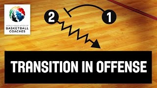 Basketball Coach Steve Robinson  Transition In Offense [upl. by Geilich498]