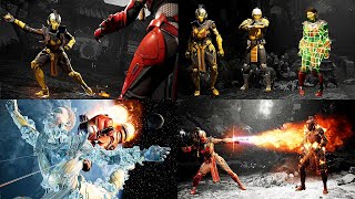 Mortal Kombat 1 Khaos Reigns  Cyrax amp Sektor ALL BRUTALITIES amp FATALITIES  4K 60ᶠᵖˢ ✔ [upl. by Ballman]