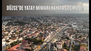 DÜZCE YATAY MİMARİYLE YENİDEN İNŞA EDİLDİ [upl. by Theodosia]