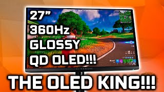 Clarity King  Alienware AW2725DF 360Hz Glossy QD OLED Review [upl. by Jacie]