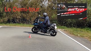 Nouveau plateau moto 20212024explications demi tour [upl. by Eolande610]