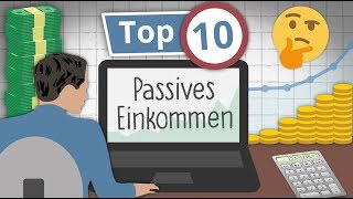 10 Wege um Online Geld zu Verdienen Passives Einkommen im Internet [upl. by Ryan]