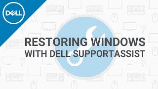 Factory Image Restore Windows 10 Dell Official Dell Tech Support [upl. by Annaerda]