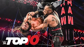 Top 10 Monday Night Raw moments WWE Top 10 Nov 4 2024 [upl. by Olympie]