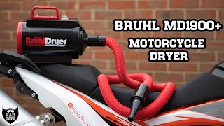 Bruhl MD1900 Motorcycle Dryer  The tool you never knew you needed [upl. by Yor]