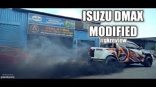 ISUZU DMAX MODIFIED 350HP by ALPHA TECH [upl. by Ahtnammas]