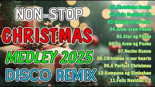 CHRISTMAS SONGS MEDLEY DISCO 2024🎄❄️ DJMAR REMIX DISCO TRAXX djmar [upl. by Maleeny]