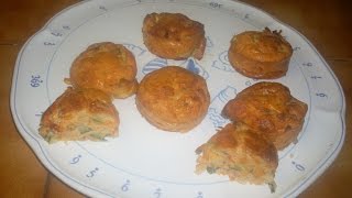 Comment faire des muffins aux légumes facilement Muffin salé [upl. by Quiteris]