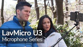 Saramonic LavMicro U3 Series  Compact Lav Mics with USBC for Smartphones Tablets or Computers [upl. by Fleeta454]