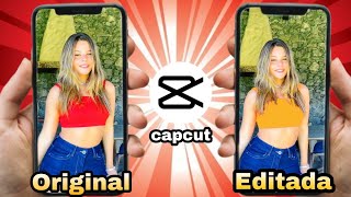 Como mudar cor da roupa no capcut  Tutorial capcut [upl. by Goodyear700]