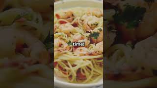 One Pot Lemon Garlic Shrimp Pasta Easy amp Delicious [upl. by Rettuc]