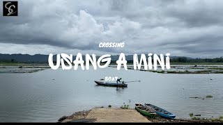 CROSS THE LAKE USING A MINI BOAT AND THIS IS USED AS A LAND TO EARN MONEY [upl. by Audrye]