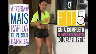 COMO PERDER BARRIGA EM 15 DIASCHÁ BOMBAINACREDITÁVEL DESAFIO FIT 5  QUEIMA GORDURA [upl. by Elita330]