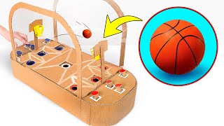 How To Build Basketball Board Game for 2 Players [upl. by Akkire]