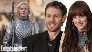 The Lord of the Rings The Rings of Power Cast Recap Season 1  Entertainment Weekly [upl. by Haceber]