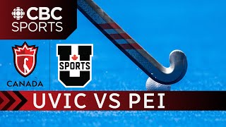 Field Hockey Canada University Championship Round Robin  UVIC vs PEI  CBCSports [upl. by Winther]