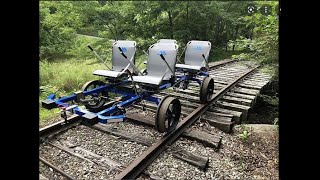 American Rail Bike in Stewartstown PA My experience amp review [upl. by Seften521]