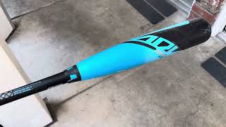 Easton ICE ADV 360 bat cracked and broken near handle after small number of swings [upl. by Retsehc]