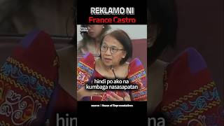 REKLAMO NI FRANCE CASTRO OVP VPSara ConfidentialFunds [upl. by Hamlen488]