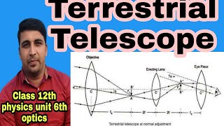 terrestrial telescope class 12th physics [upl. by Rednaeel980]