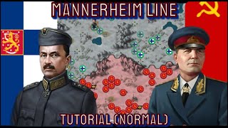 MANNERHEIM LINE TUTORIAL NORMAL  World Conquerer 4 Event [upl. by Neevan340]