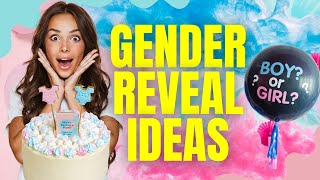 Gender Reveal Inspiration 10 Amazing Ideas You Need to See [upl. by Eeral]