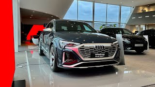 Audi SQ8 ETron Showroom Tour  The Nicest SUV ever [upl. by Oidale]