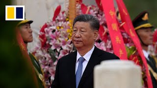 China’s Xi Jinping warns ‘Taiwan separatists’ [upl. by Notelrac842]