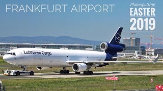 FRANKFURT AIRPORT PLANESPOTTING  Easter Weekend 2019  Part 2 [upl. by Edrock]