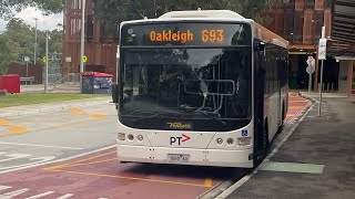 Ventura Monbulk 1092 SCANIA K230UB  Volgren CR228L On Route 693 To Oakleigh [upl. by Tersina]