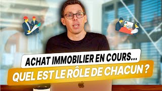 Le Rôle de votre Agent Immobilier Courtier Avocat et Notaire lors de votre Achat Immobilier [upl. by O'Kelly]