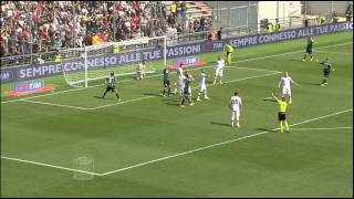 SassuoloRoma 02 Highlights 201314 [upl. by Tabby785]