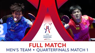 FULL MATCH  Sora MATSUSHIMA vs FAN Zhendong  MT QF  ITTFWorlds2024 [upl. by Adi]