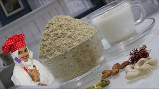 Almond Milk Powder Instant  Very Healthy And Tasty😋😋😋 [upl. by Stulin]