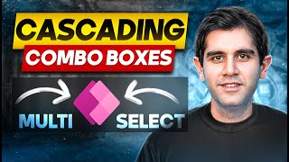 Multi Select CASCADING Combo Boxes in Power Apps  StepbyStep Tutorial [upl. by Anaya]