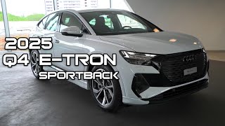 New Audi Q4 Etron Sportback Review 2025 A Look At New Upgrades amp Features [upl. by Imogen263]