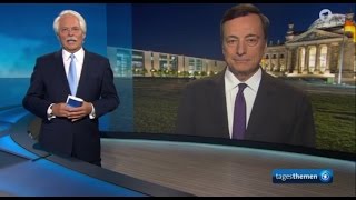 ARD interview with Mario Draghi  English [upl. by Hatcher]