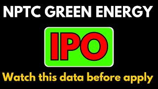 NTPC Green Energy IPO Review  NTPC Green Energy IPO GMP  NTPC Green Energy IPO  NTPC Green IPO [upl. by Dori713]