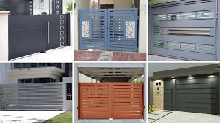 Top 100 Modern Main Gate Design 2024  Indian style front gate designs [upl. by Pucida]