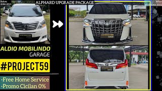 Project59 Alphard 200920102011201220132014 Anh 20 upgrade  facelift to 2022 MODELISTA [upl. by Cordula531]