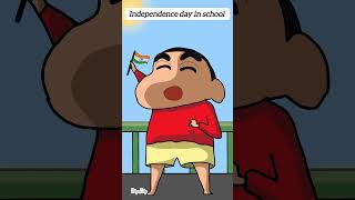 Shinchan in Indian Independence day 15august independenceday happyindependenceday viralvideo [upl. by Grimaud]